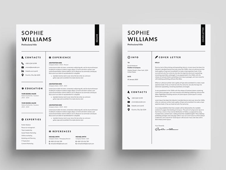 Sophie Williams Executive Assistant Resume Template