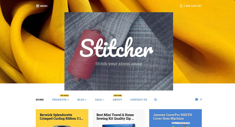 Stitcher Shopify Theme
