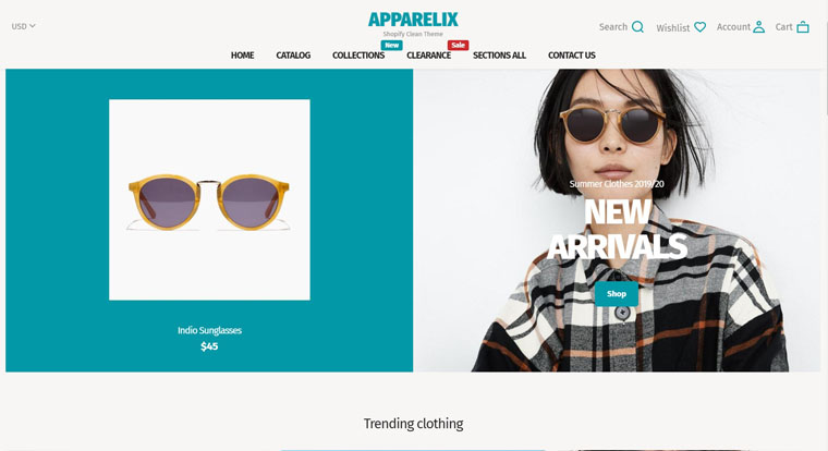 Sunglasses Store on Shopify Shopify Theme