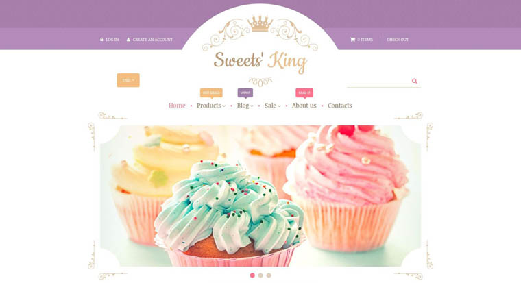 Sweets' King Shopify Theme