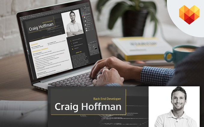Craig Hoffman - Backend Developer Resume Template