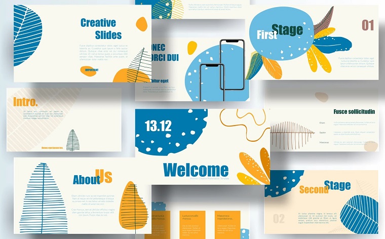 Free Creative PowerPoint Template.