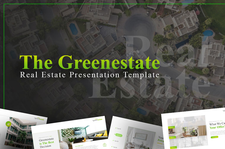 Greenestate - Real Estate PowerPoint Template