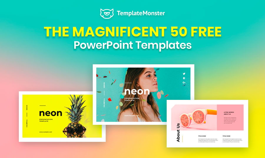 The Magnificent 50 Free Powerpoint Templates 2020