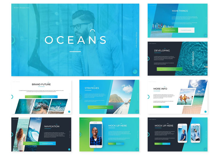 Oceans | PowerPoint Template