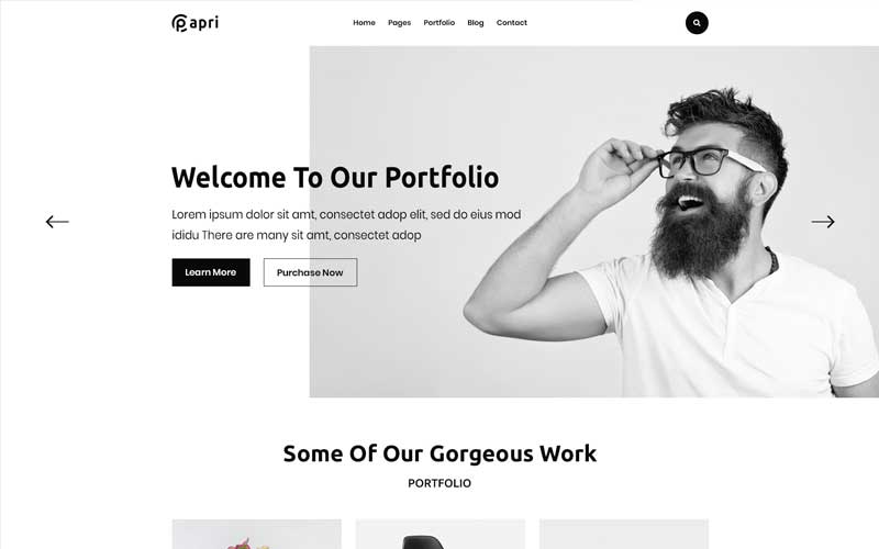 Papri - Portfolio Creative WordPress Theme