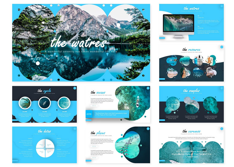 The Waters | PowerPoint Template