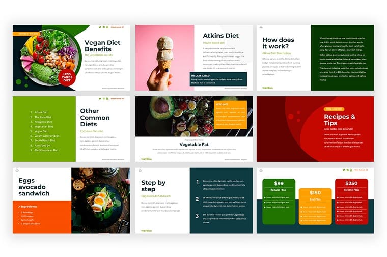 Nutrition PowerPoint Template