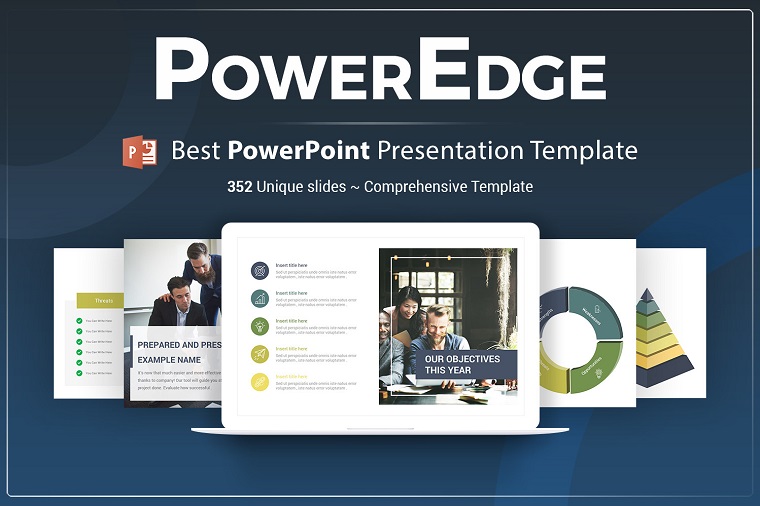 Power Edge PowerPoint Template