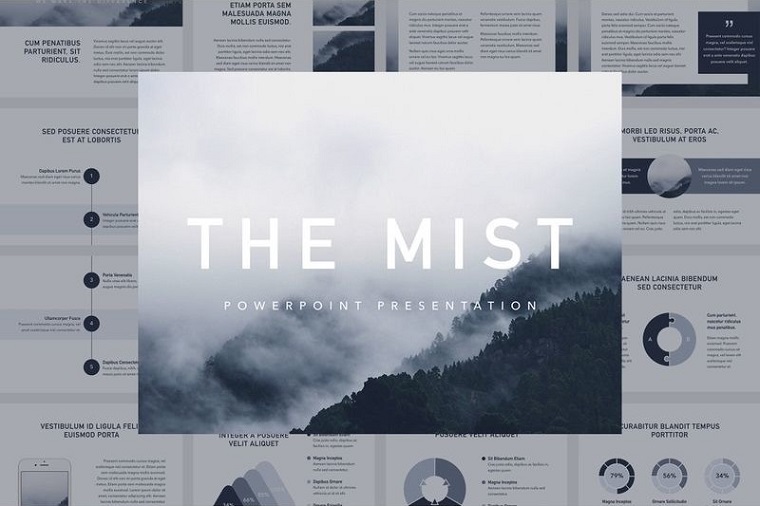 The Mist PowerPoint Template