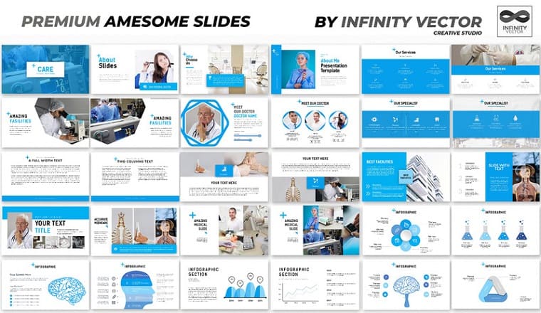 Care Medical PowerPoint Template