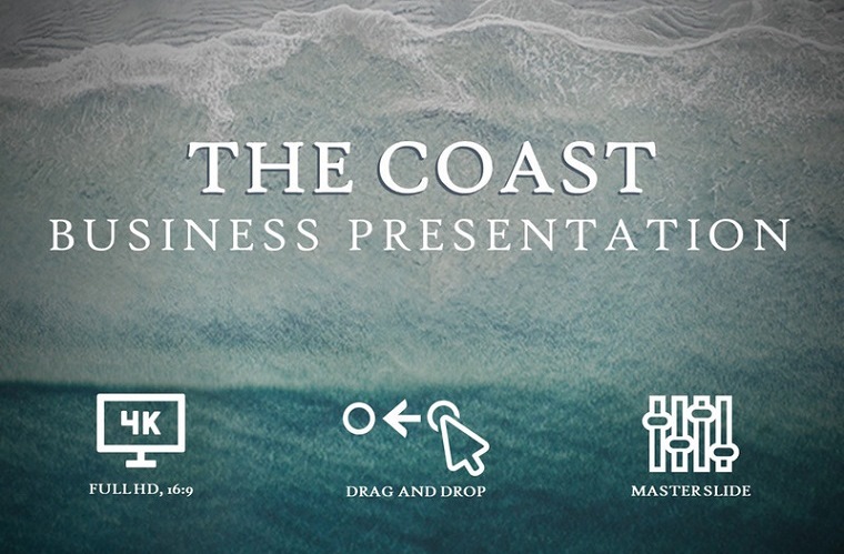 COASTS - Inspired by our World PowerPoint Template