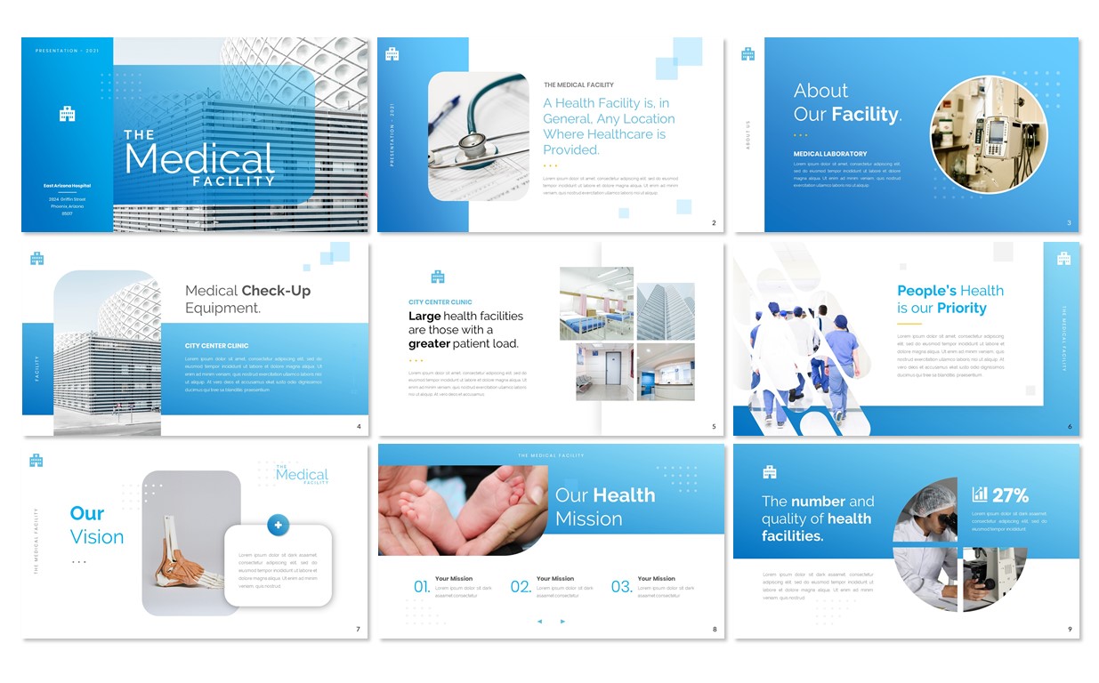 MEDICAL - Health Facility Presentation PowerPoint Template