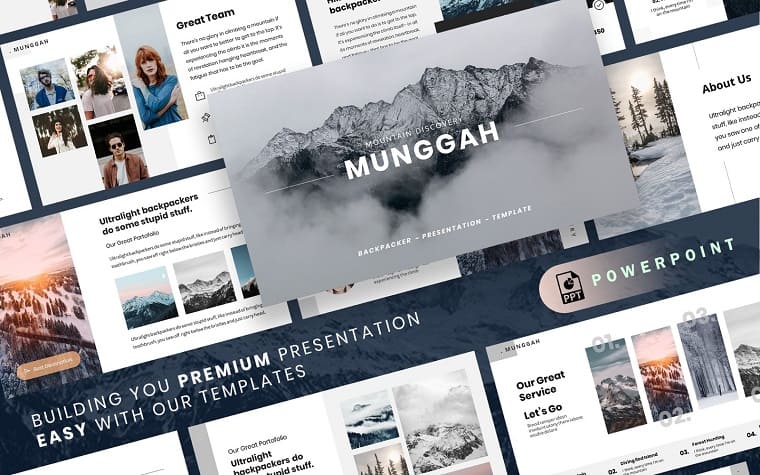 MUNGGAH - Outdoor Presentation PowerPoint Template