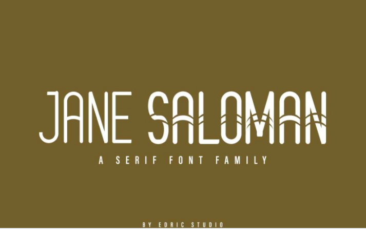 Jane Saloman Font