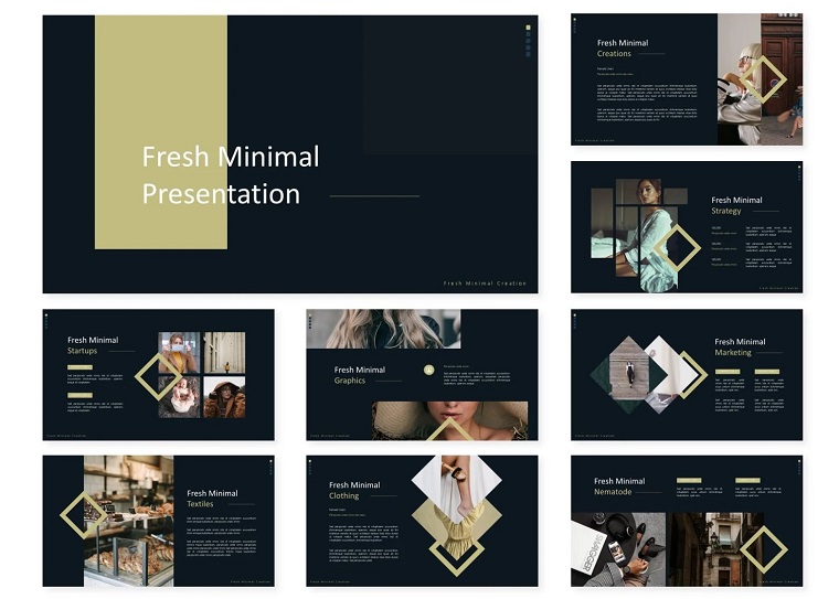 Fresh Minimal | PowerPoint Template