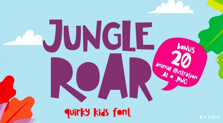 Jungle Roar Font