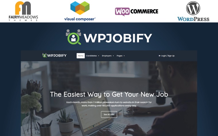 Elegant WPJobify WordPress Theme