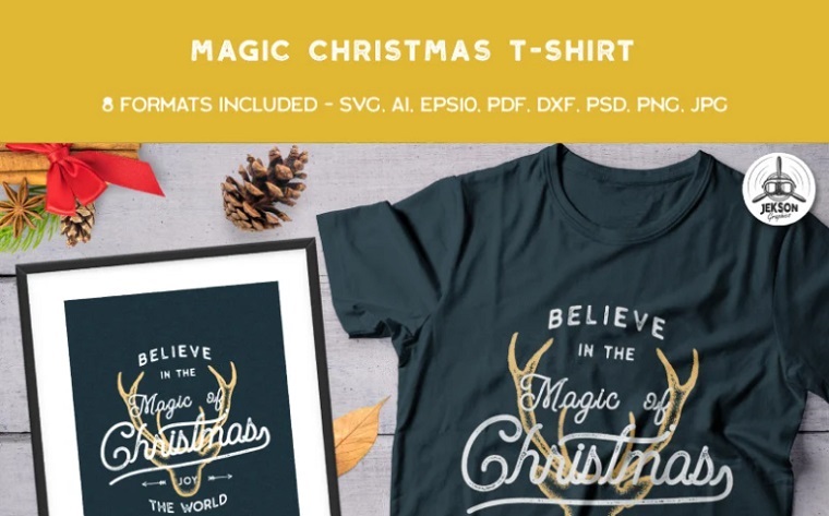 Believe in the Magic of Christmas T-shirt.