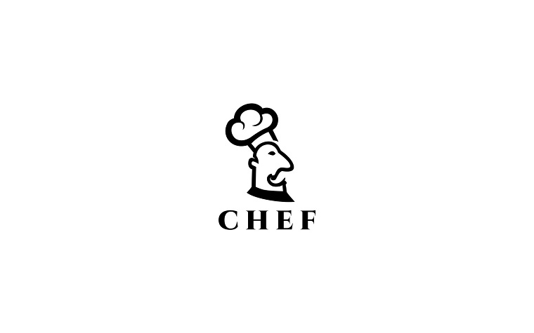 Minimalistic Chef Logo