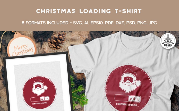 Christmas Loading T-shirt.