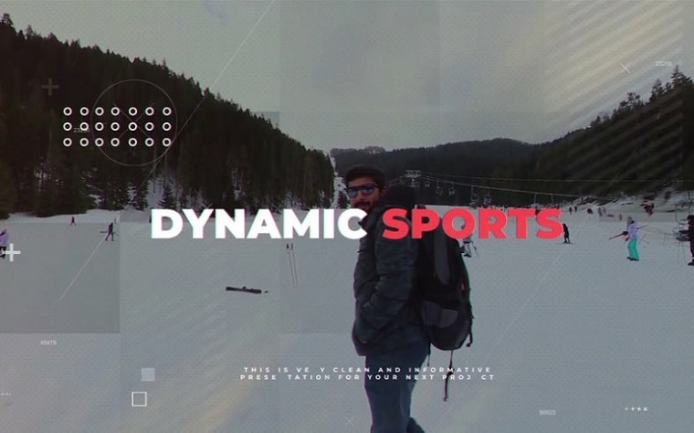Inspiring Sports After Effects Slideshow Template