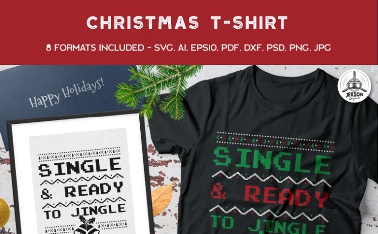 Single & Ready For Jingle T-shirt.