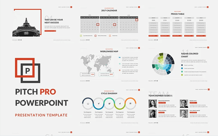 Pitch Pro PowerPoint Template