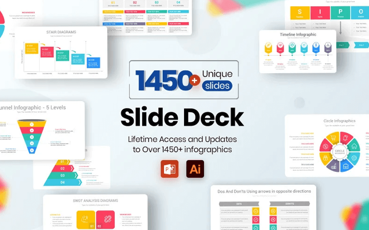 Slide Deck - Multipurpose Infographics PowerPoint Template
