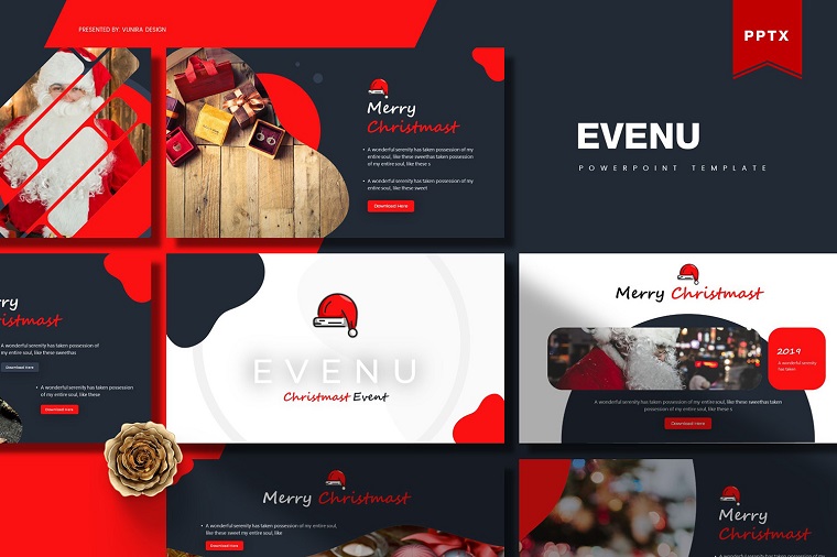 Evenue Christmas PowerPoint Template