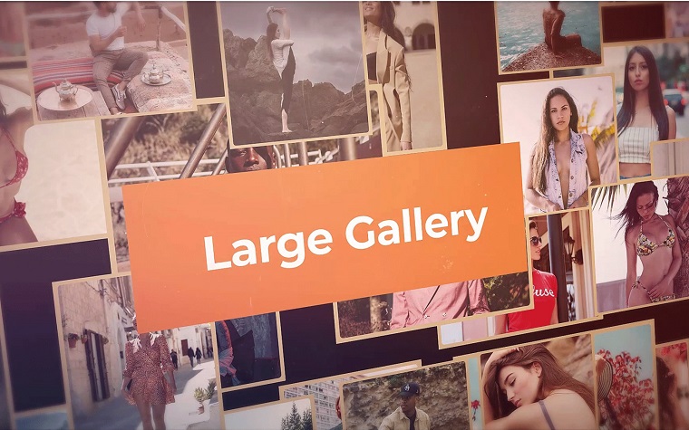 Attention-Grabbing Gallery After Effects Template