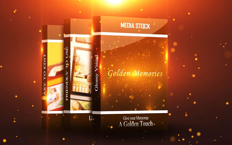 Golden Memories Classy After Effects Template