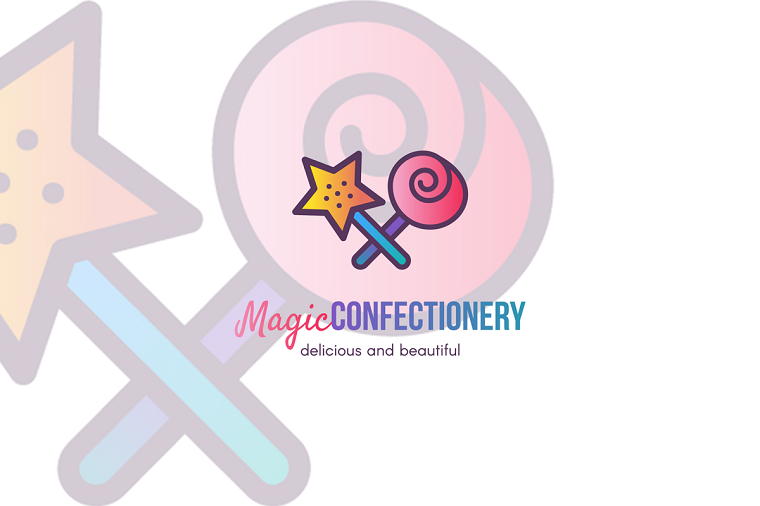 Magic Sweets & Confectionery Logo Template