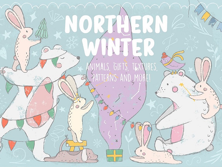 Northern Winter Collection Illustration