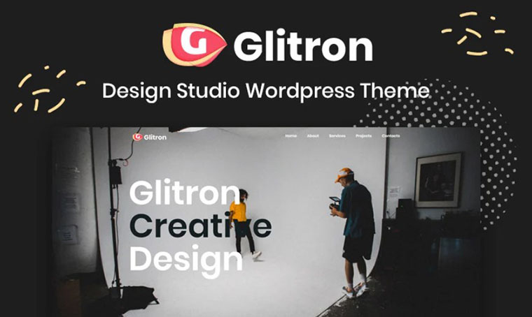 Giltron - Design Studio WordPress Template