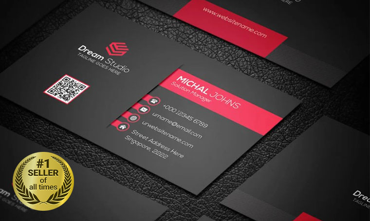 Professional Business Card Corporate Identity template