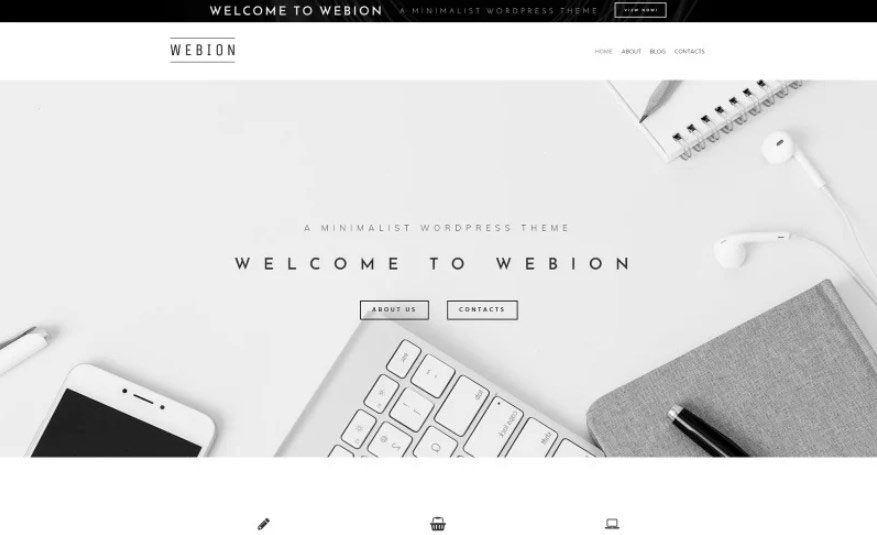 Webion Elementor WordPress Theme