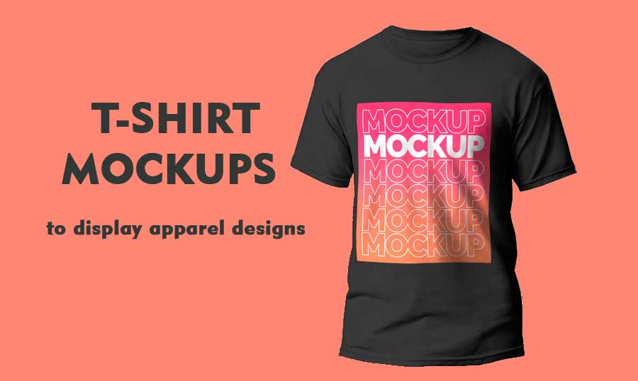 Amazing TShirt Mockups for Illustrator & Adobe