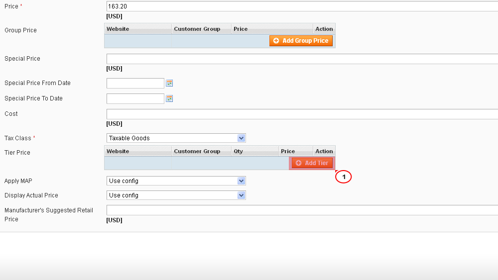 Magento. How to configure tier pricing Template Monster Help