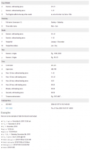 WordPress. How to change date format_3