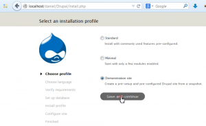 Drupal_7_How_to_install_template_using_demo_profile_1