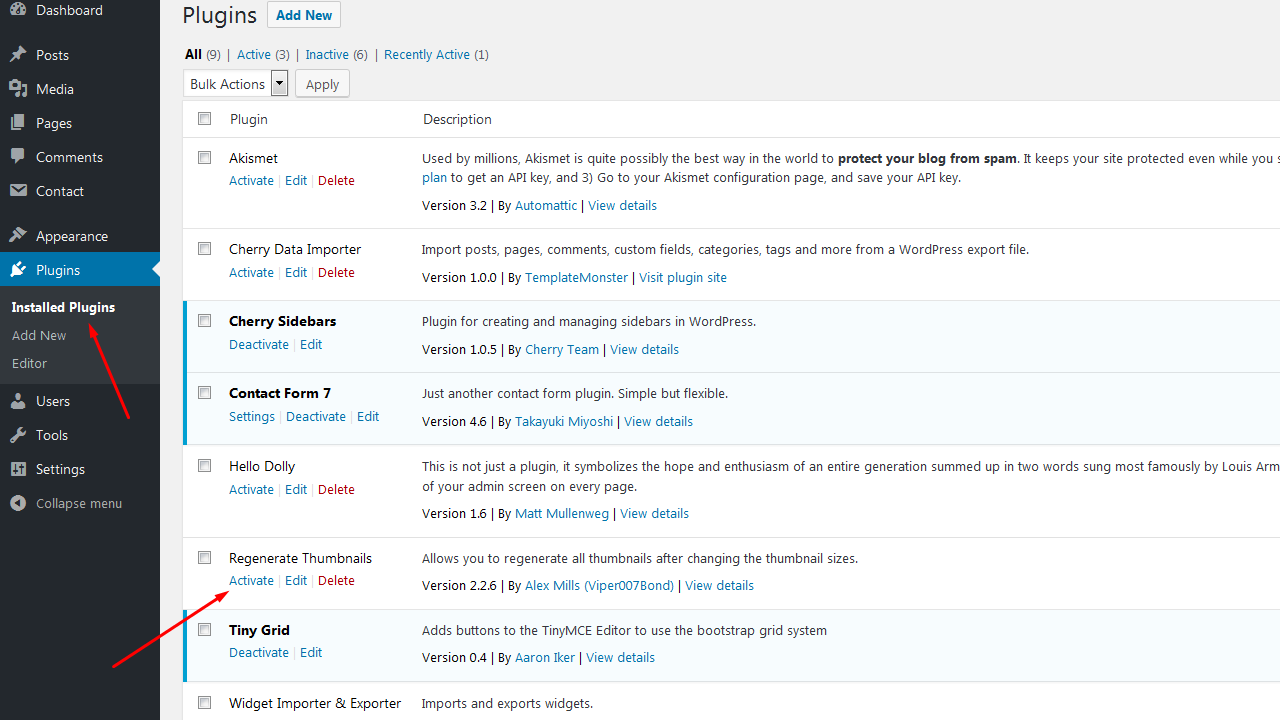 WordPress Troubleshooter. How to install plugins manually_6