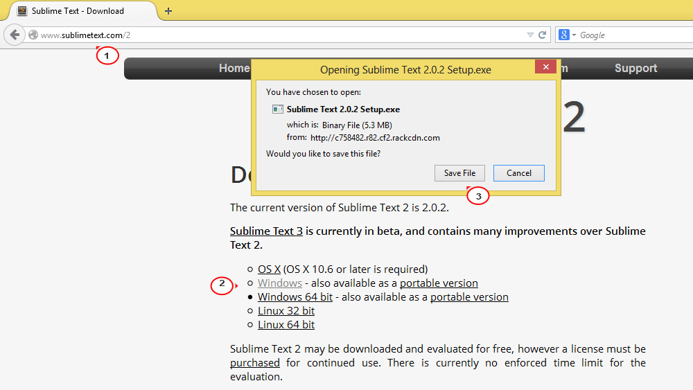 How To Download And Install Sublime Text2 Editor Template