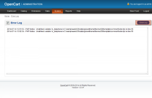 opencart_how_to_manage_error_reporting_4