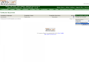Zencart.How to install template-2
