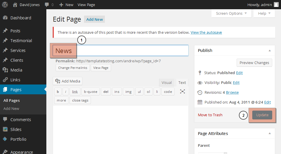 Set Home Page In Wordpress Neoweb design set-home-page-in-wordpress-neoweb-design