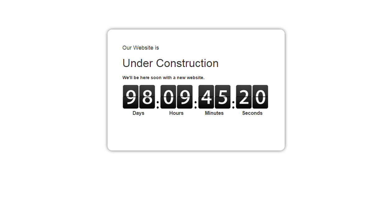 JS Animated. How to set up Under Construction page - Template Monster Help JS Animated. How to set up Under Construction page - Template Monster Help