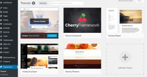 CherryFramework 4. How to restore content and Cherry options from back up-2