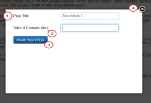 how to split a long article into multiple linked pages.3