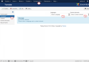 Joomla3.x. How to translate content with the Falang plugin-1